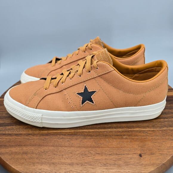 Converse One Star Pro Ox Shoes Mens 10 Brown Low Top Lace Up Athletic Sneakers main image 7